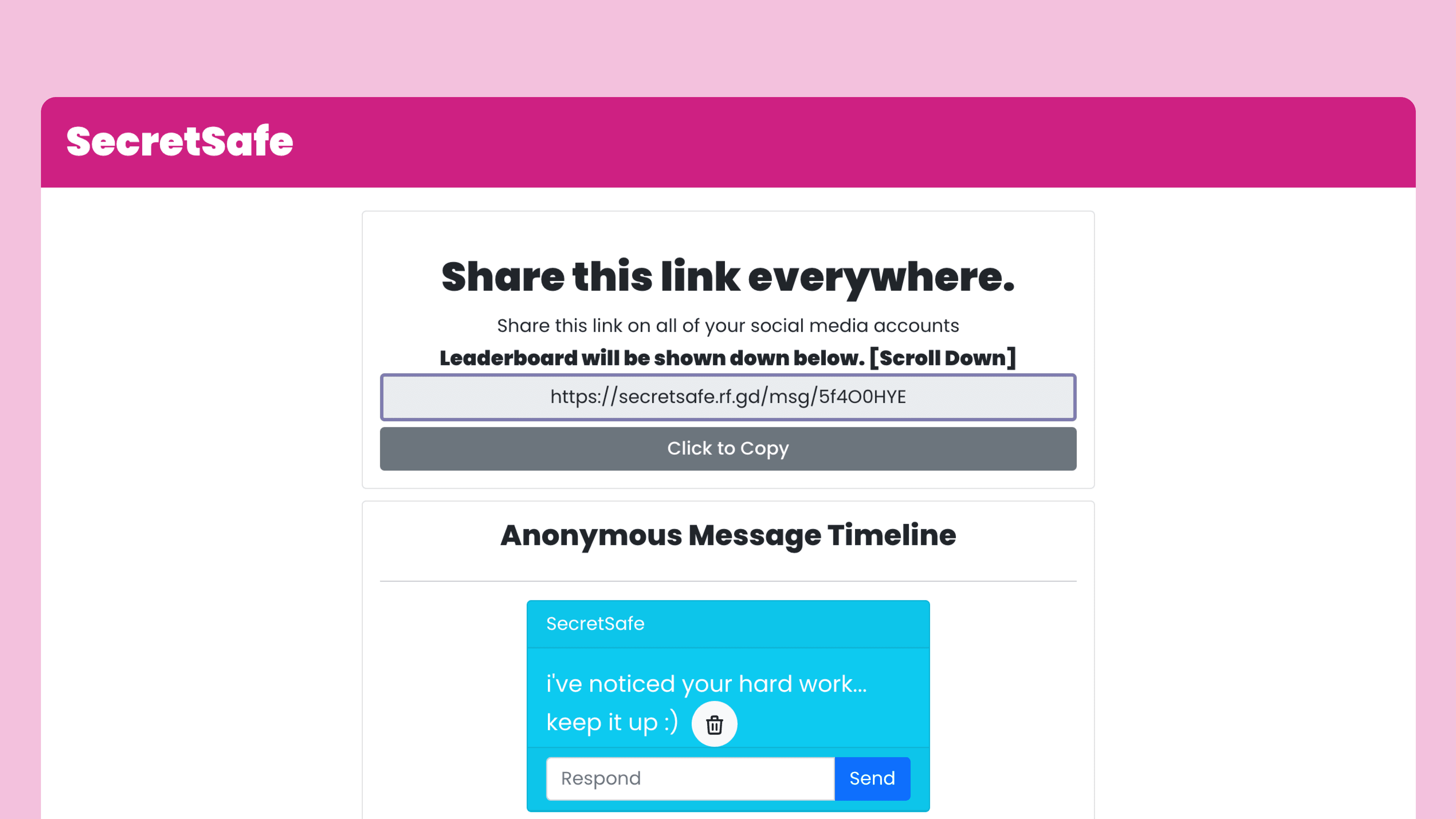 Preview of SecretSafe - Image 1